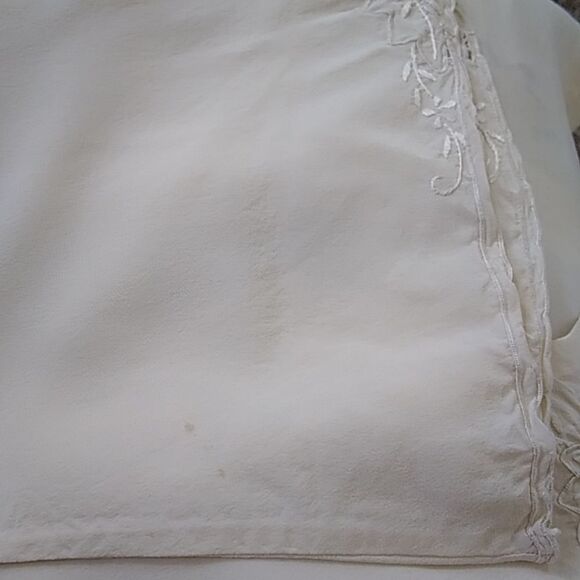 Vintage 50s,60s, Geony 100% SILK Embroidered BLOUSE Size Small 34 - Picture 9 of 14